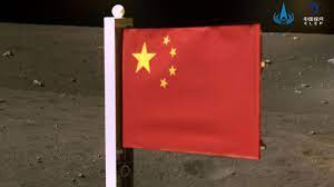 China trade doppelseitige teardrop neuheit flaggen messer flagge neuheit flaggen. Mond China Hisst Flagge Der Erdtrabant Ist Dennoch Keine Chinesische Provinz Stern De
