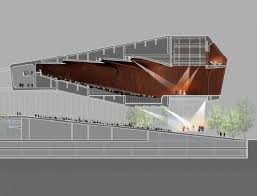 Common Ground Centro De Convenciones Bogota Diller Scofidio Renfro Y Udeb Arquitectos T Auditorium Architecture Architectural Section Auditorium Design