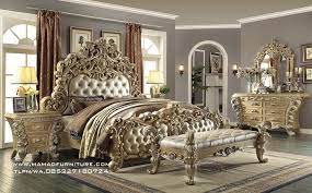 Ukiran Jati Tempat Tidur Ukir Jepara Mewah Tempat Tidur Ukir Jepara Mewah Merupakan Produk Unggulan Luxury Bedroom Sets Luxurious Bedrooms King Bedroom Sets