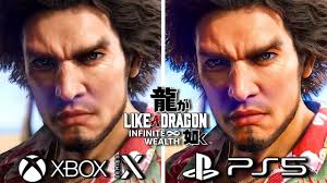 Like a Dragon Infinite Wealth PS5 vs Xbox Series X Graphics Comparison