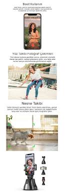 Sunix Apai Genie Akıllı Selfie Video Takip Tripodu, Kartsız 12 taksit İmkanı