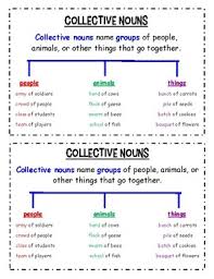 collective nouns anchor chart