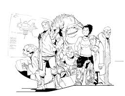 Wayfarer Crew By Sebasp Deviantart Com On Deviantart Book Dragon Planets Art Book Characters