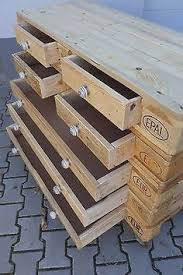 Palettenmobel Gartenmobel Europalette Sideboard Schubladen Europalette Gartenmobel Palettenmobel Pallet Garden Furniture Diy Pallet Projects Old Pallets