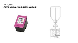 Save up to 50% and never run out with hp's ink delivery service. How To Refill Hp 62 62xl Color Ink Cartridge Auto Convection Refill Youtube