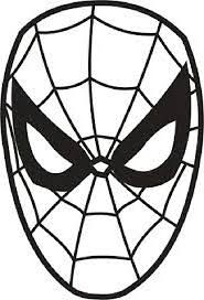 How to draw spiderman face step by step. The Black And White Face Sketch Of Spider Man In 2020 Spiderman Face Spiderman Spiderman Mask