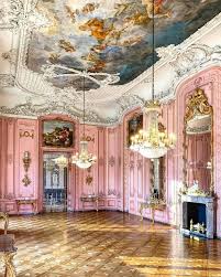 Holly Holden On Instagram I Am In Love With These Pink Walls Inside Of Schloss Benrath Regrann Bei Bei Wei In 2020 Pink Palace Pink Walls Pink Castle