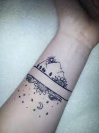 Sun and moon tattoos signify the basic principle of life, i.e., where there is good, there will also be bad. Half Sun Half Moon Tattoo Small Novocom Top