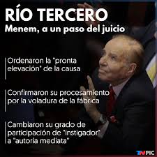 El ex presidente carlos menem llegó esta mañana sorpresivamente a río cuarto y se presentó ante la justicia los estallidos de la fábrica militar de río tercero provocaron la muerte de siete personas. Rio Tercero Carlos Menem Quedo A Un Paso Del Juicio Por La Voladura De La Fabrica Militar Tn