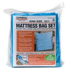 U Haul Moving Supplies Carry Pro Mattress Bags Set Moving Supplies Moving Hacks Packing Moving Mattress