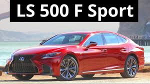 But it does get bigger brakes. 2018 Lexus Ls 500 F Sport Drive Interior And Exterior 354 Hp Youtube