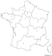 Carte avec les noms · carte vierge · carte avec les numéros · cartes en document pdf. Carte Vierge Des 13 Nouvelles Regions De France A Imprimer Lulu La Taupe Jeux Gratuits Pour Enfants