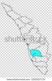 Map of kerala showing coastal districts and fish landing centres. Shutterstock Puzzlepix