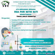 Tersedia 3750+ lowongan kerja lampung terbaru bulan agustus tahun 2021 (loker bank, bumn, cpns) lulusan sma, smk, d3, s1 & semua jurusan. Lowongan Kerja Rumah Sakit Ibu Dan Anak Puri Betik Hati Bandar Lampung Januari 2021