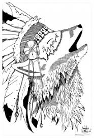 30 dessins de mandala de noël ! Tete De Loup Coloriages Difficiles Pour Adultes