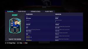 Yesterday evening ea sports added an sbc for mason mount from chelsea. Mason Mount Fifa 21 92 Tots Rating And Price Futbin