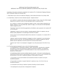 Industrial and domestic wastewater discharge. Merchant Shipping Ordinance 1952 Malaysia Merchant Navy Welfare