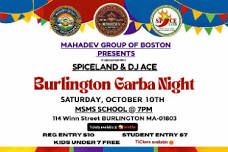 Burlington Garba Night 2026
