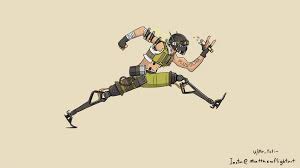 I was going for a redbulletin vibe and octane jumping out of the dropship.catching his parachute on the way of course. Octane By Mr Yeti Apex Legends Warframe Art Apex Anime Poses Reference