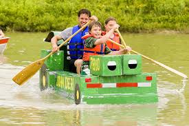 Get the cardboard, and then attach it to the sides before cutting it based on your frame's design. Build A Cardboard Boat For Fiesta Day Canyon Lake California