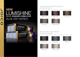 Joico Lumishine Blue Ash Series In 2019 Joico Hair Color