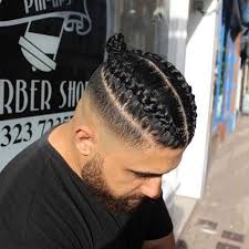 The Two Braids Viking Perfection Two Braid Hairstyles Mens Braids Hairstyles Hair Styles