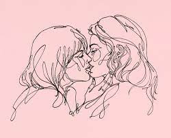 Art drawings drawing images drawings kissing drawing sketches couple drawings painting love couple cute. It S Nice To Meet You Commissioned By Shvrkworld My Single Line