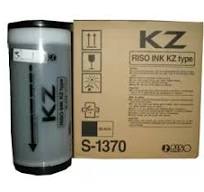 Riso KZ 30 Digital Duplicator Original Black Ink Cartridge