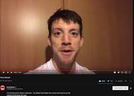 The screen cuts to static and howtobasic is checking his subscriber count, as it hits 10,000,000. Mod Archie In Howtobasic Youtube Face Reveal 2007scape