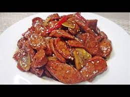 Bendi goreng berlada via fromdapurbubu.blogspot.com. Sosej Masak Black Pepper Stir Fry Black Pepper Sausage Youtube