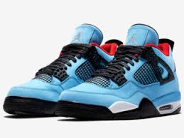 Air jordan 4 made with travis scott has a red „nike air on the back panel that's navy like the leather inside and the wings. Erste Fotos Vom Nike Jordan 4 X Travis Scott Cactus Jack Pochta