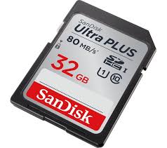 Sold & shipped by first choice online. Buy Sandisk Ultra Plus Class 10 Sdhc Memory Card 32 Gb Free Delivery Currys