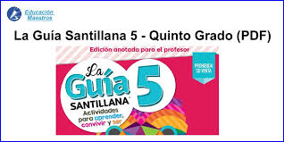 22 de mayo de 2012. La Guia Santillana 5 Para El Profesor En Pdf Quinto Grado Educacion Maestros