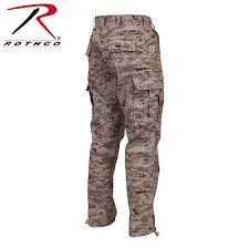 Desert Digital Camo Bdu Pants Military Style Bdu Cargo Pants