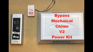 The doorbell light will start spinning. Ring Doorbell Pro Bypass Mechanical Chime Using V2 Power Kit Youtube