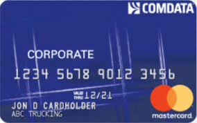 And, the second one is the mastercard. Comdata Login How To Activate A Comdata Card Gadgetswright