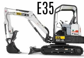 Excavator Bobcat E35 W Thumb 7500lbs Rentals Mount Vernon Wa