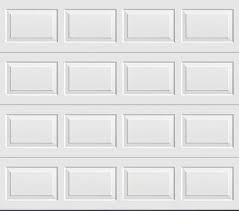 Start at the top corner and continue along the walls. Ideal Door Traditional White Non Insulated Garage Door At Menards