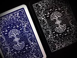 Often the front (face) and back of each card has a finish to make handling easier. Impressions Playing Card Back By Makeplayingcards Com Make Playing Cards Playing Card Deck Custom Playing Cards