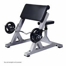 York Commercial Preacher Curl Bench