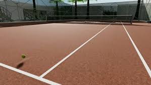 Tennis court in london, united kingdom. Sports Architecture Tennis Court Construction Biblus