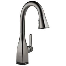 Whether you like the classic look of. Delta Mateo Touch2o Black Stainless 1 Handle Deck Mount Bar And Prep Touch Kitchen Faucet In The Kitchen Faucets Department At Lowes Com