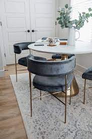 You don't have to be extra with all the setting and colours. Dining Room Trends New Use Of Metals
