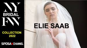 For elie saab, dressing belgian countess stephanie de lannoy for her wedding saturday to luxembourg crown prince guillaume was not an overnight occurrence — he has known the bride for eight years. Elie Saab Bridal Spring Summer 2022 New York Bridal Fashion Week 2021 Youtube