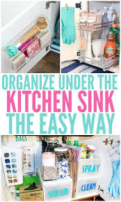 15 genius under the kitchen sink