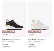 Textilfodrad insida och mjukstoppad innersula i skinn. Johanna Toftby Slapper Sneakers Som Saljer Slut Bloggbevakning