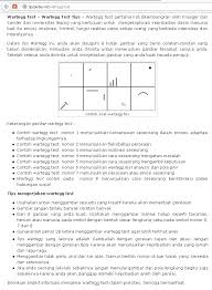 © © all rights reserved. Terbaik Cara Membaca Hasil Tes Wartegg