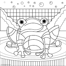 See more ideas about frog coloring pages, coloring pages, animal coloring pages. Frog Coloring Pages Teenage Coloring Pages Coloring Pages For Kids And Adults