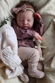 Amazon.com: RXDOLL 20 inch Realistic Reborn Baby Dolls Boy Girl Sleeping  Newborn Baby Dolls That Look Real Life Baby Doll Lifelike Silicone Cloth  Body Bebe Dolls Closed Eyes : Toys & Games