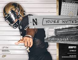 Purdue 2018 Game Mailers On Behance College Sports Graphics Sports Graphic Design Social Media Design Inspiration